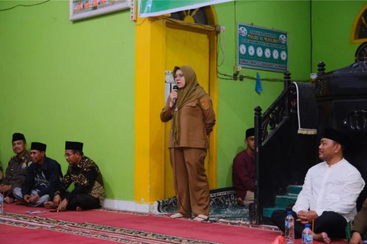 Tembus Jalan Berdebu di Pedalaman Sungai Mandau, Bupati Siak Jemput Aspirasi Warga