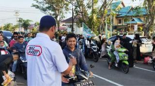 Bentuk Kepedulian, PDJI Korwil Bengkalis Berbagi Takjil dan Bukber