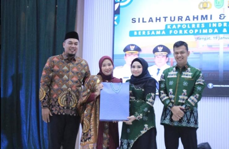 Pemkab Inhu Gelar Kenal Pamit Kapolres, Fahrian Pindah ke Bengkalis