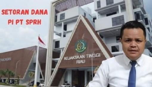 Aliran Dana PI Rohil Disorot, INPEST Serahkan Bukti ke Kejati Riau