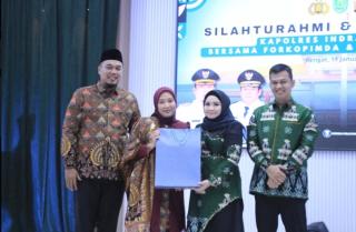 Pemkab Inhu Gelar Kenal Pamit Kapolres, Fahrian Pindah ke Bengkalis