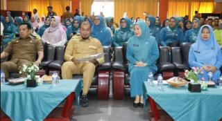 Ketua Tim TP PKK Suci Rahmiani Lantik TP PKK Kecamatan se-Inhu, Bunda PAUD dan Literasi Dikukuhkan