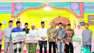 Pemkab Inhu Tutup Safari Ramadan 1447 H di Rengat Barat