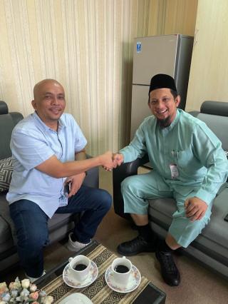 Pejabat Disdik Pekanbaru Terima Kunjungan Dankoti MPC PP Prkanbaru