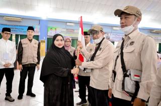 Penuh Haru, Bupati Kasmarni Lepas Keberangkatan 396 Jemaah Haji Bengkalis ke Tanah Suci