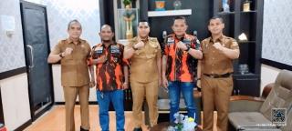 KOTI Pemuda Pancasila Kota Pekanbaru Jalin Silaturahmi dengan Camat Tenayan Raya