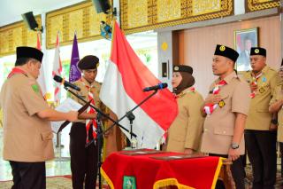 Mabicab, Kwarcab serta LPK Pramuka Bengkalis Dikukuhkan, Siap Wujudkan Pramuka yang Aktif dan Inovatif