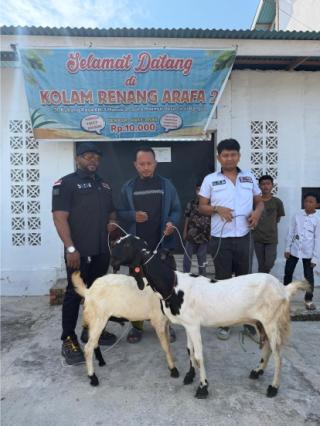 PDJI Riau Salurkan Daging Kurban ke 110 KK