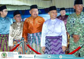 Wakili Ketua DPRD, H. Zamzami Hadiri Pelepasan Pawai Takbir Idul Adha 1447 H