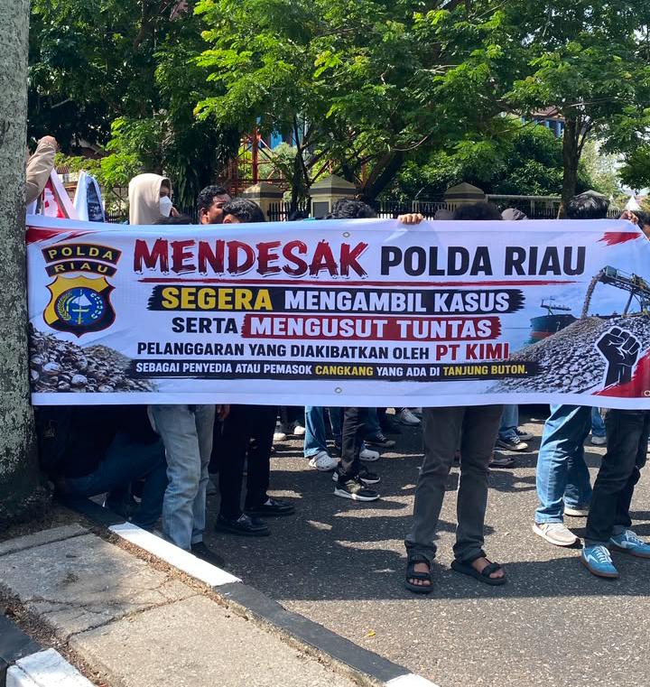 Kasus Kecelakaan Kerja PT KIMI Memanas, Mahasiswa Minta Polda Riau Ambil Alih Penyidikan
