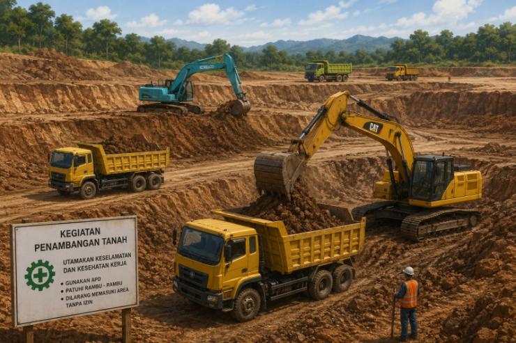 Pengelola Galian Tanah di Garuda Sakti Sampaikan Klarifikasi atas Pemberitaan Aktivitas Operasional