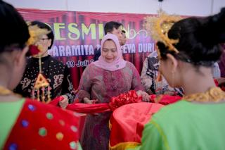 Resmikan Gedung Baru SMK Paramita Maitreya Duri, Bupati Kasmarni: Investasi Membangun Generasi Unggul